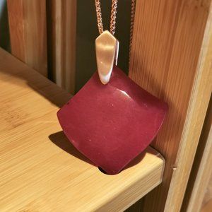 Kendra Scott AISLINN Long Necklace red Agate